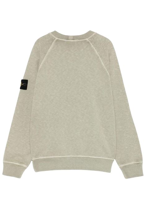 Green cotton children's sweatshirt Stone Island | K1S166100001/MAVERDE